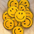 Smiley Chenille Patch