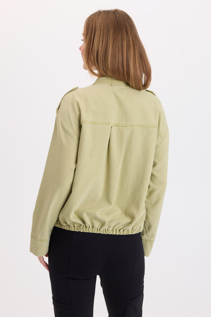 Wearables Tace Twill Relaxed Bomber Jacket