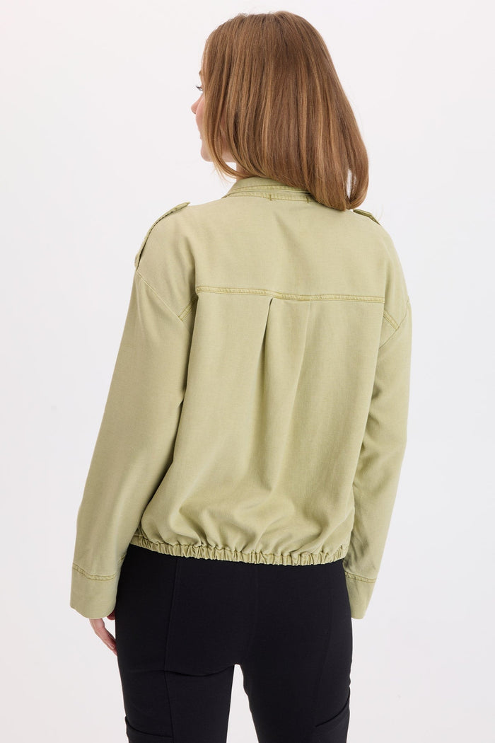 Wearables Tace Twill Relaxed Bomber Jacket