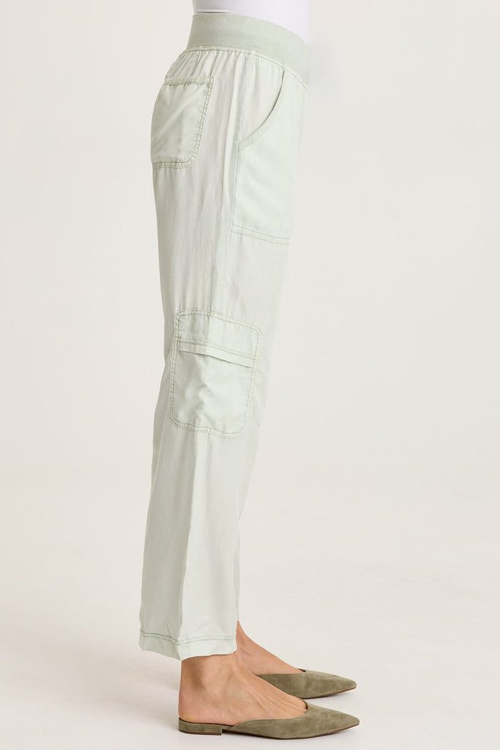 XCVI Taran Twill Sleek Cargo Pant