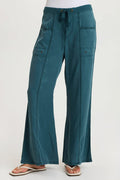 XCVI Tarla Twill Dropped Pocket Wide Leg Pant