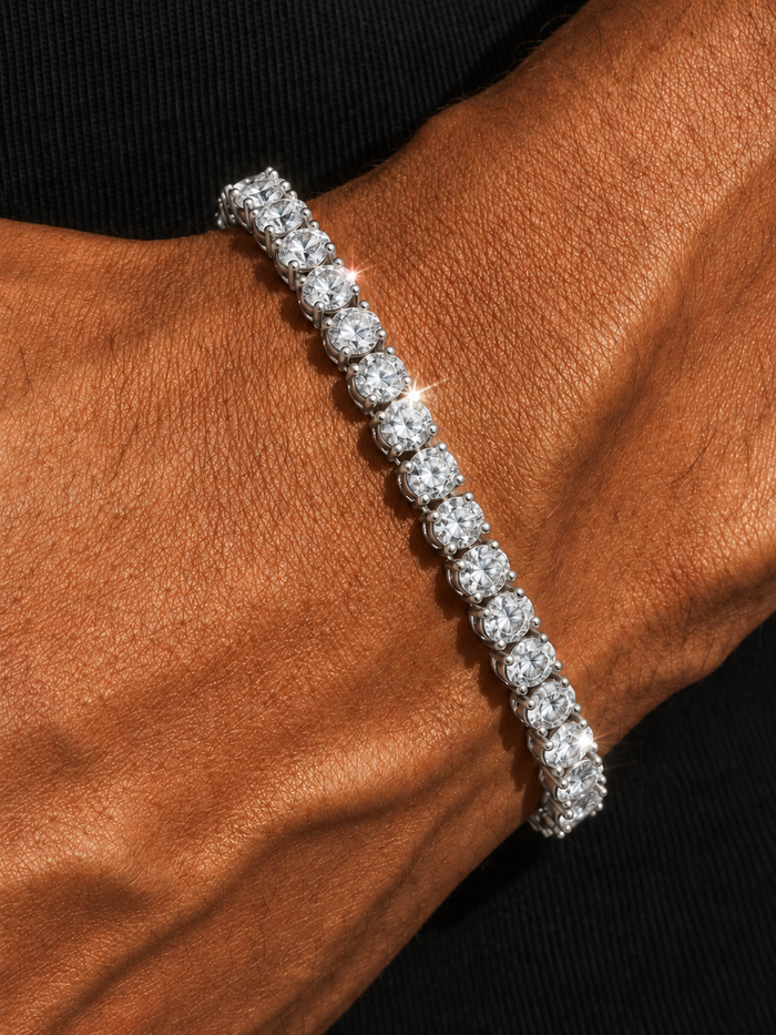 TENNIS BRACELET (GOLD) 4MM
