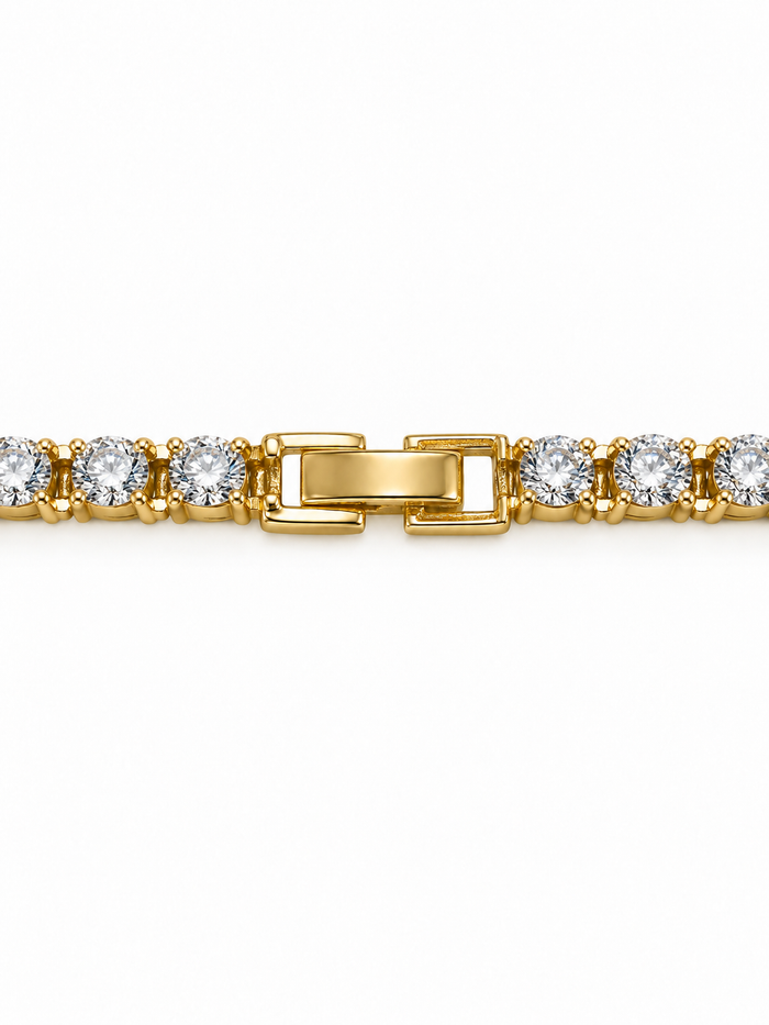 TENNIS BRACELET (SILVER) 4MM