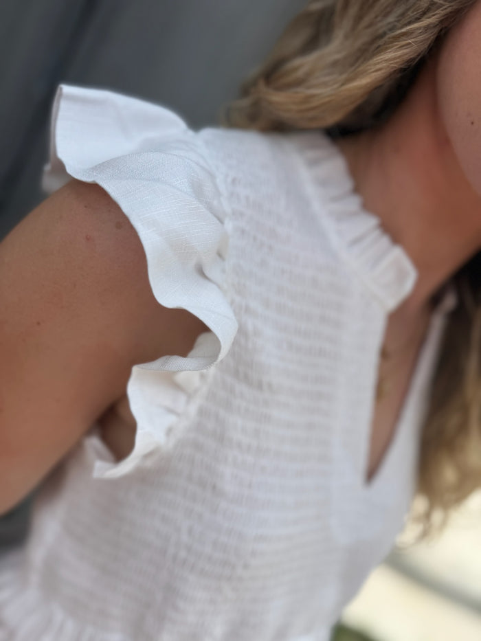 The Georgia Smocked Top