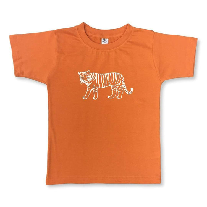 Tiger Orange Short Sleeve Tee-Honey Bee Tees-