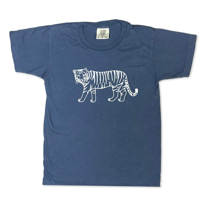 Tiger Short Sleeve Tee-Honey Bee Tees-Comfort Colors
