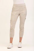 Core by XCVI Tilton Ruched Skinny Pant