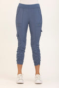 Core by XCVI Tilton Ruched Skinny Pant
