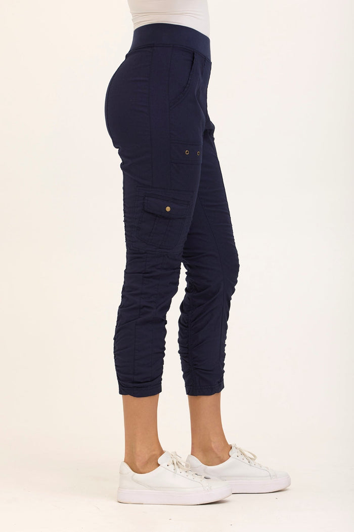 Core by XCVI Tilton Ruched Skinny Pant