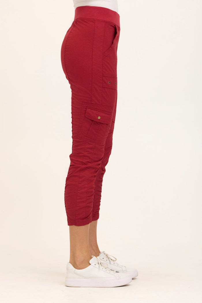 Core by XCVI Tilton Ruched Skinny Pant
