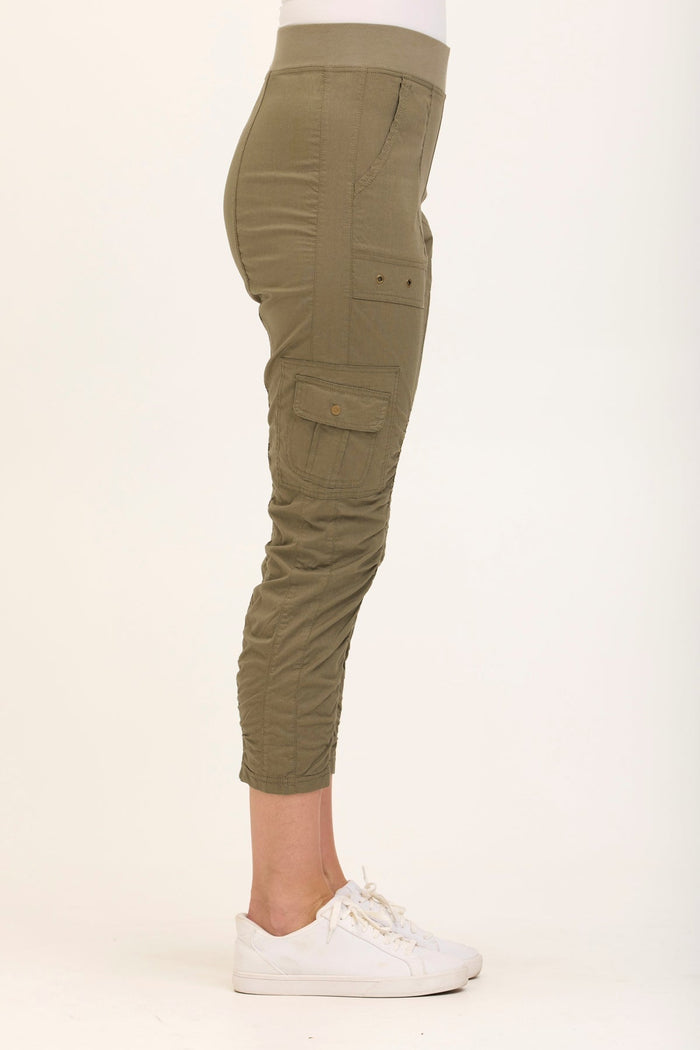 Core by XCVI Tilton Ruched Skinny Pant