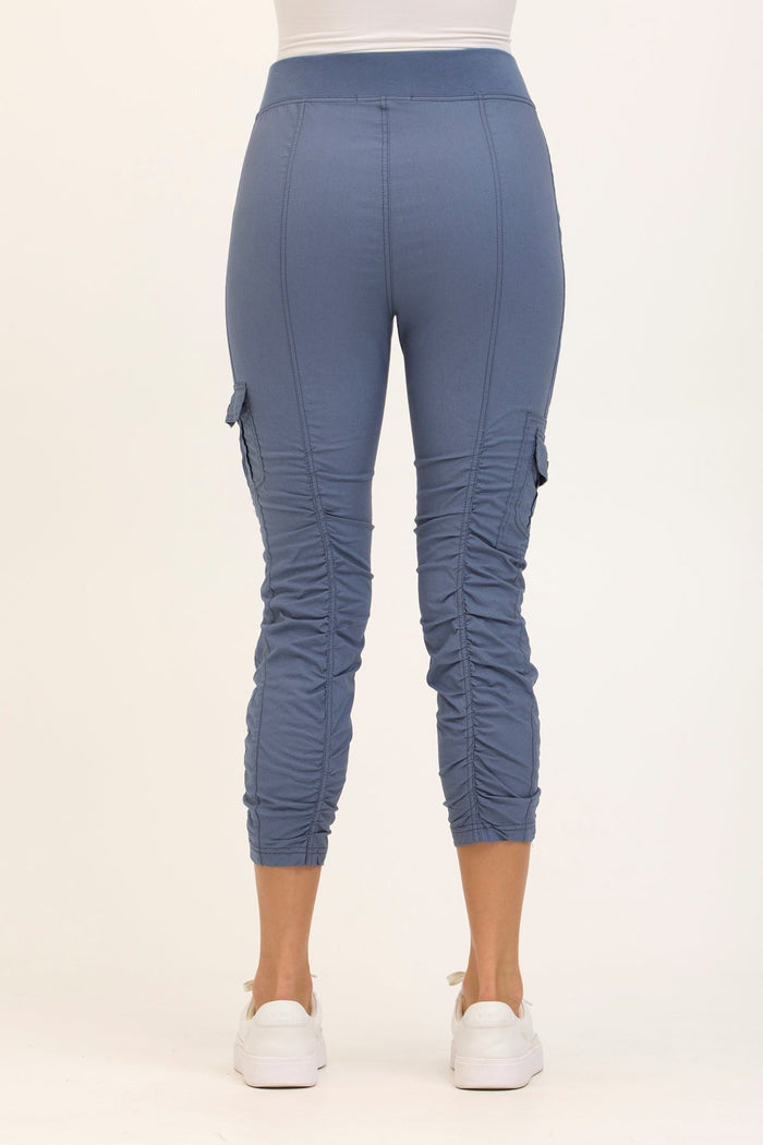 Core by XCVI Tilton Ruched Skinny Pant