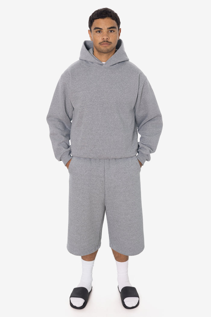 TRF42 - Triblend gabardine Fleece Extra Wide Mens shorts