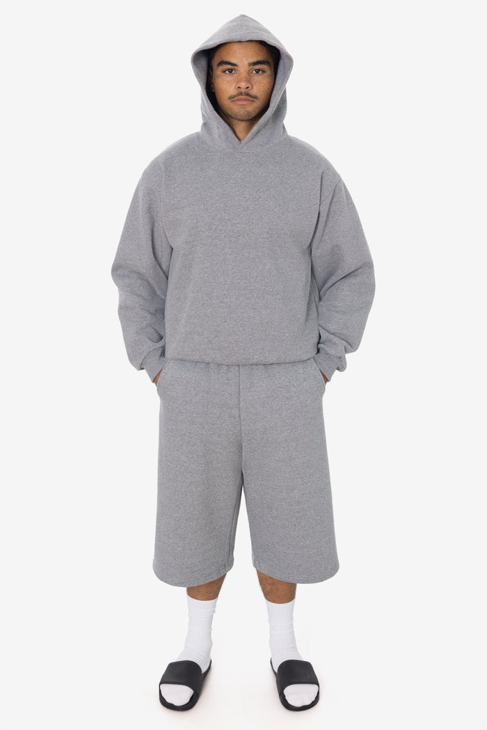 TRF42 - Triblend gabardine Fleece Extra Wide Mens shorts