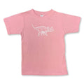 Triceratops Short Sleeve Tee-Honey Bee Tees-Monag