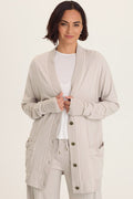 Wearables Trude Fleece Button-Up Cardigan