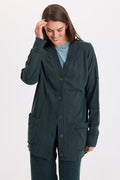 Wearables Trude Fleece Button-Up Cardigan
