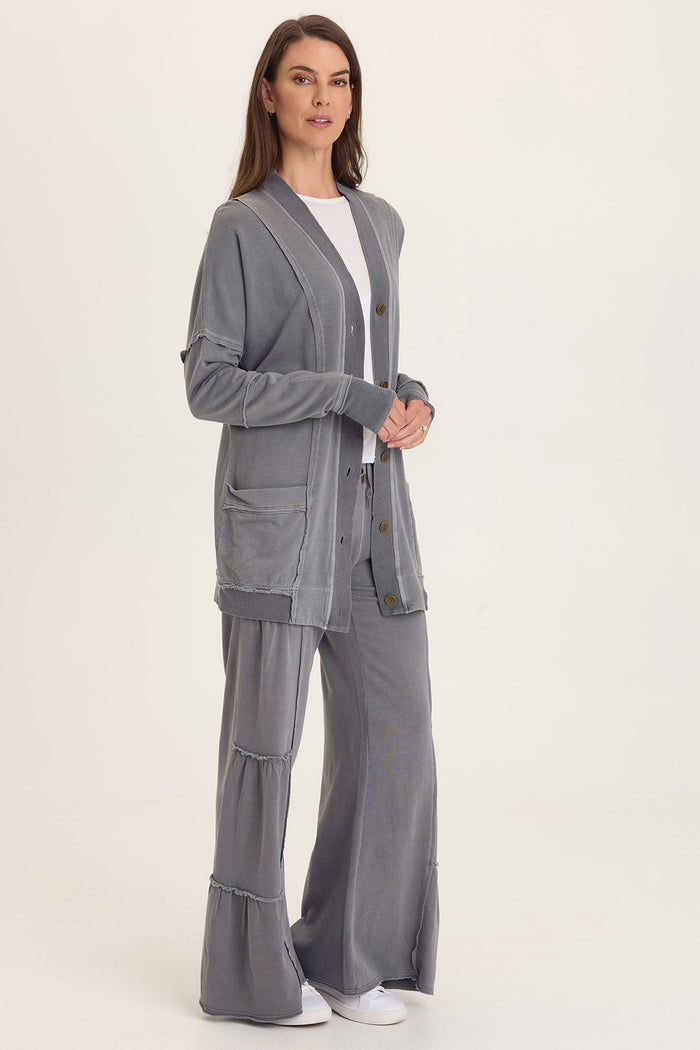 Wearables Trude Fleece Button-Up Cardigan