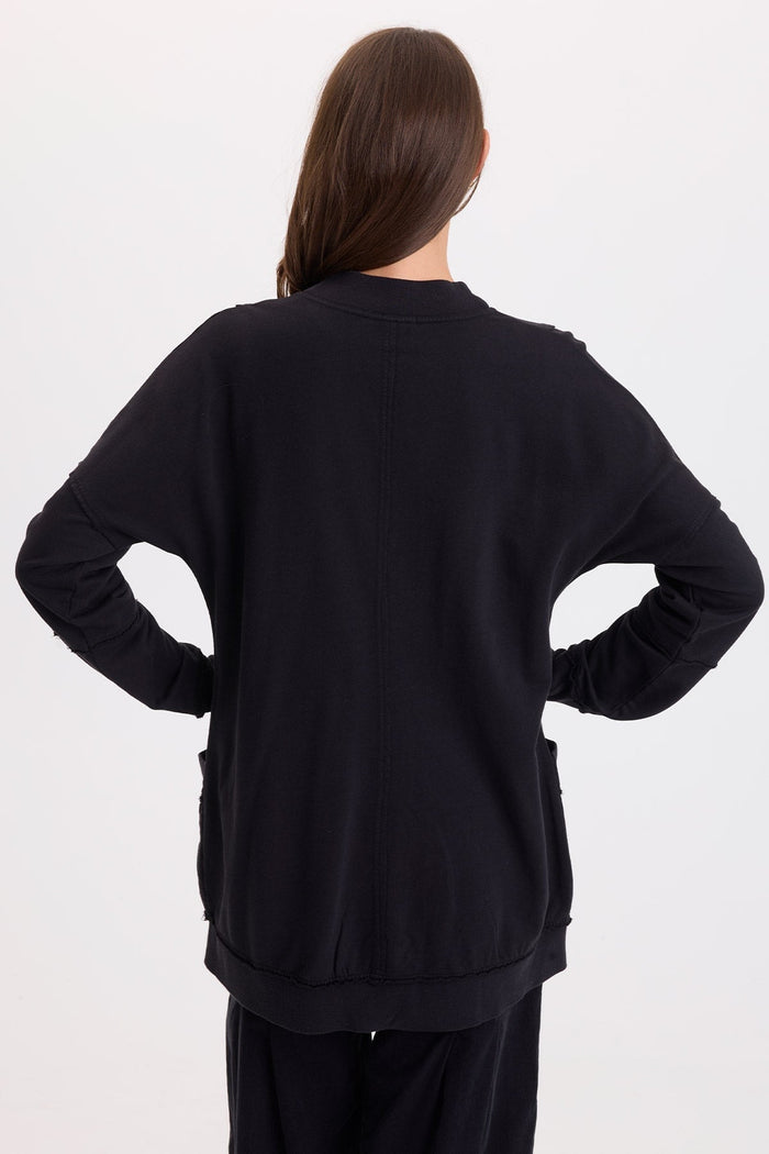 Wearables Trude Fleece Button-Up Cardigan