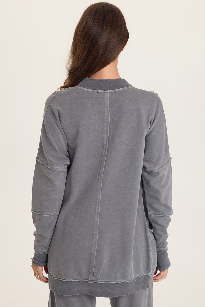 Wearables Trude Fleece Button-Up Cardigan