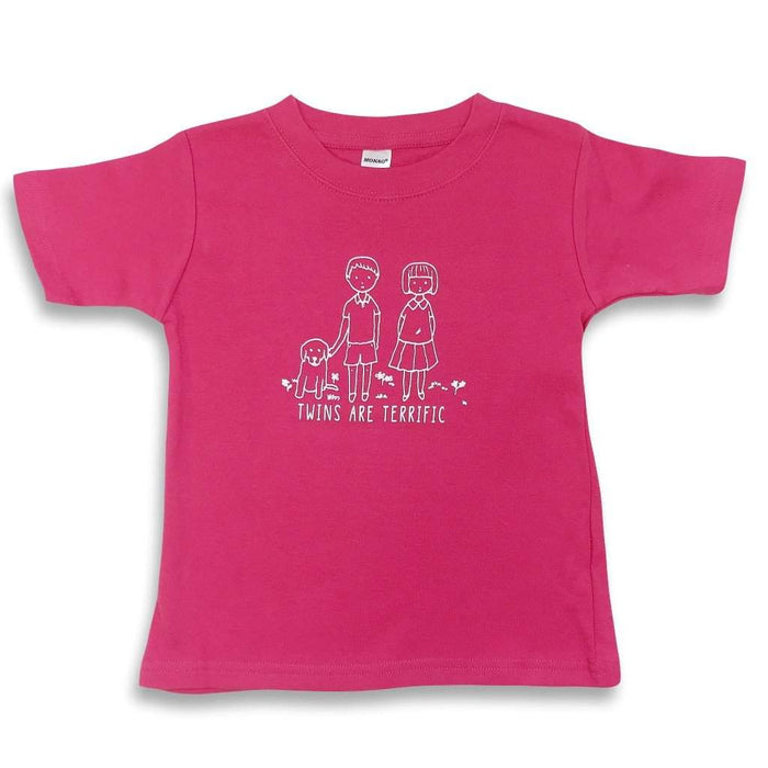 Twins Short Sleeve Tee-Honey Bee Tees-Monag