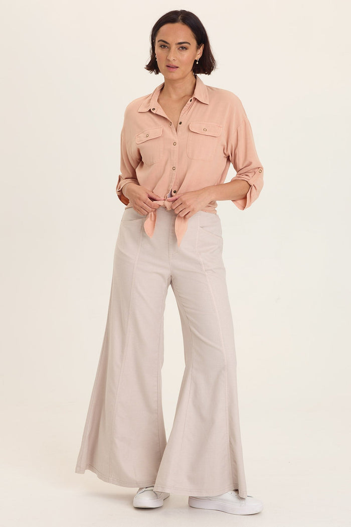 Wearables Tyrell Lightweight Tie-Front Button-Up