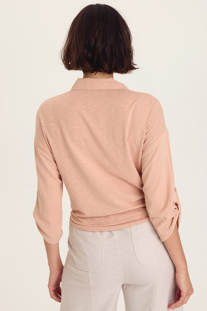Wearables Tyrell Lightweight Tie-Front Button-Up