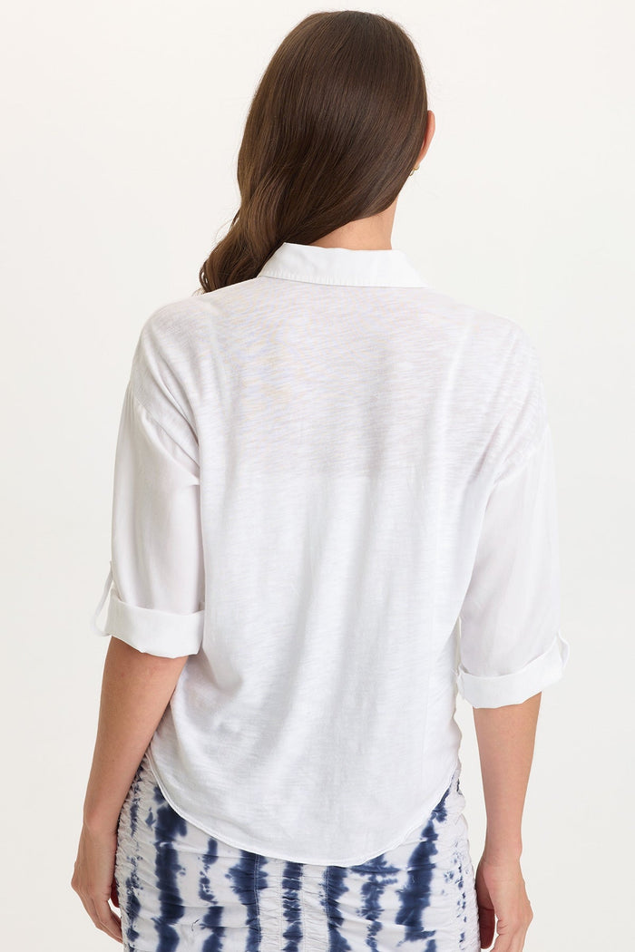 Wearables Tyrell Lightweight Tie-Front Button-Up