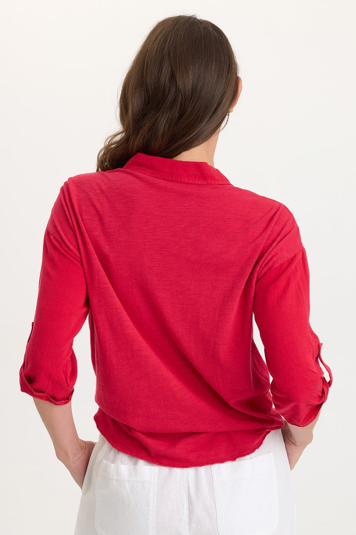 Wearables Tyrell Lightweight Tie-Front Button-Up