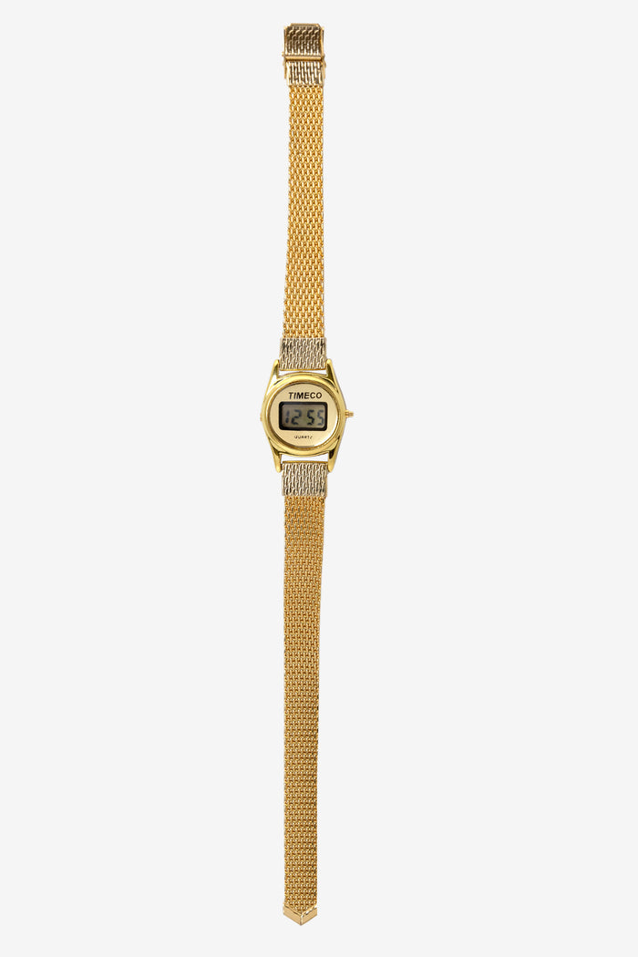 WCHRA66 - Tiny Circle Metal Mesh Luxury Watch