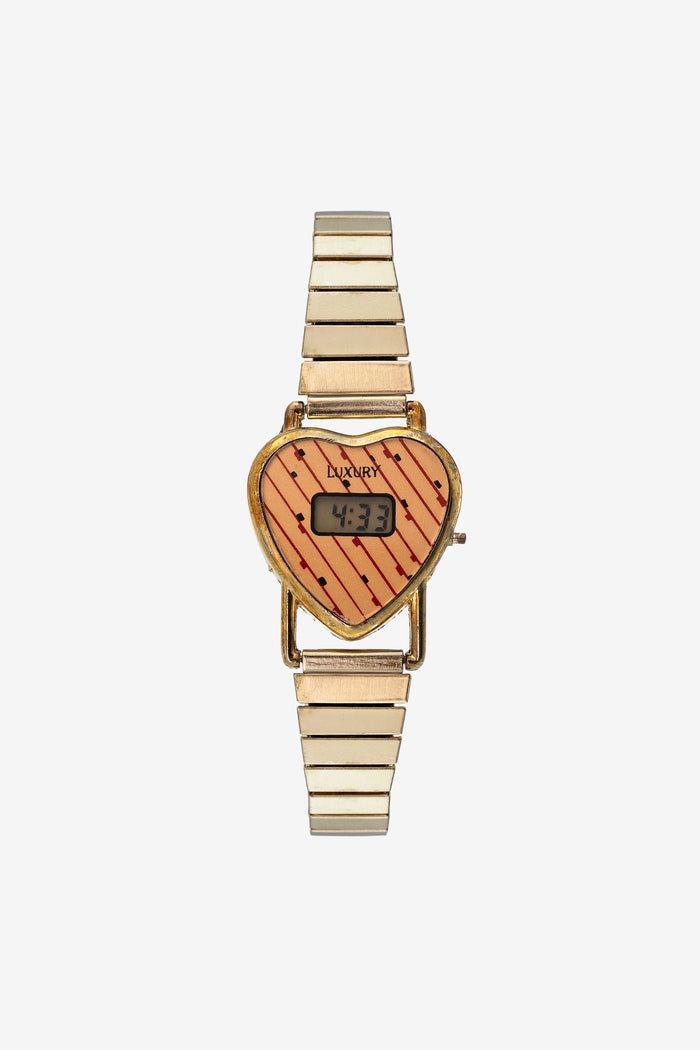 WCHSTPHRT - Striped Heart Watch