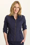 Wearables Wexel Poplin/Stretch Rib Fitted Cargo Jacket