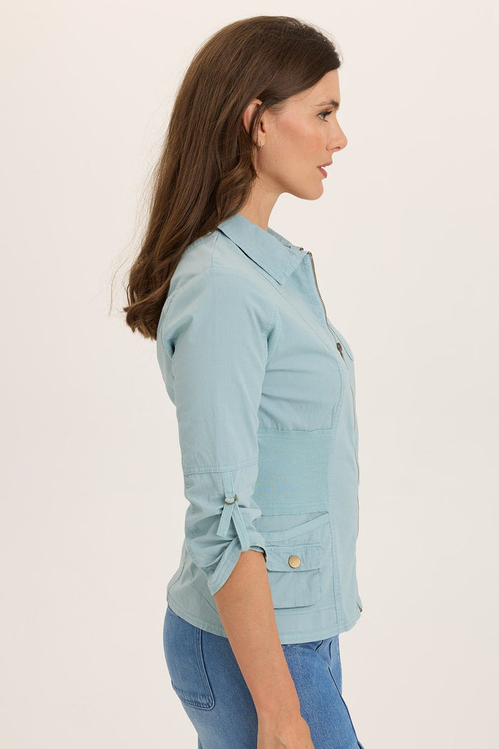 Wearables Wexel Poplin/Stretch Fitted Cargo Jacket