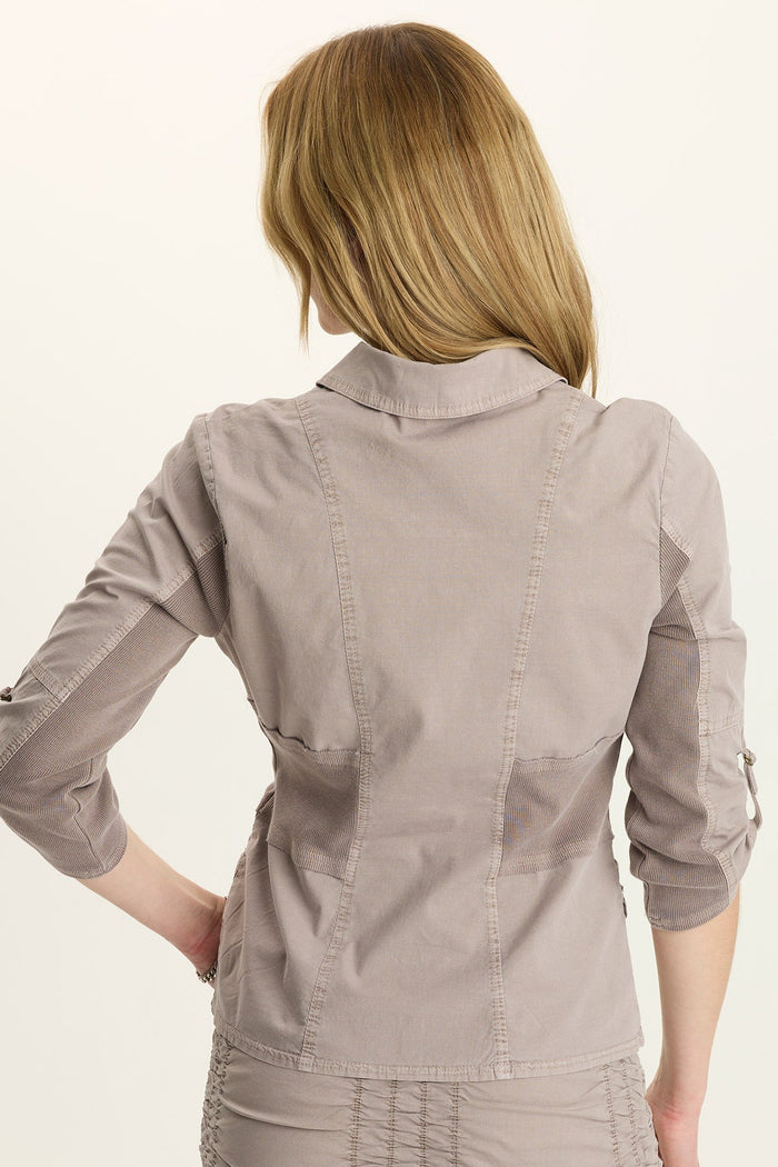 Wearables Wexel Poplin/Stretch Fitted Cargo Jacket