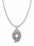 WING PENDANT (SILVER) 2.5MM