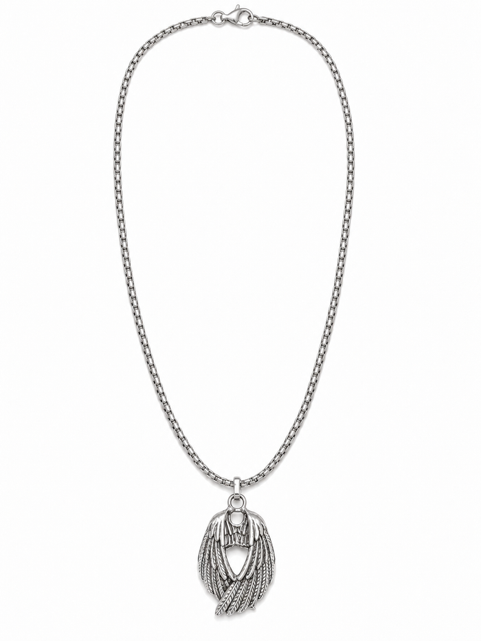 WING PENDANT (SILVER) 2.5MM