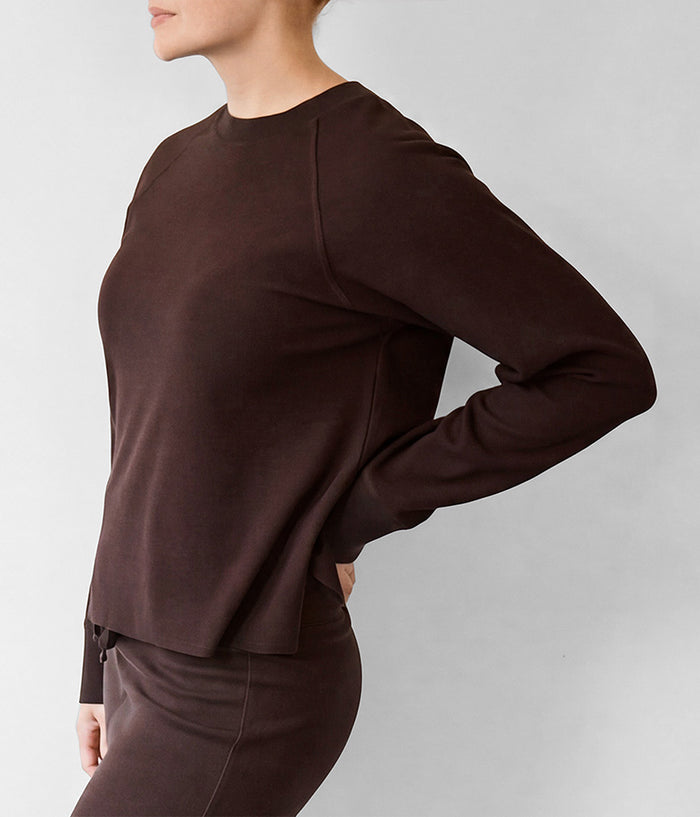 Winslow Raglan Top: Java