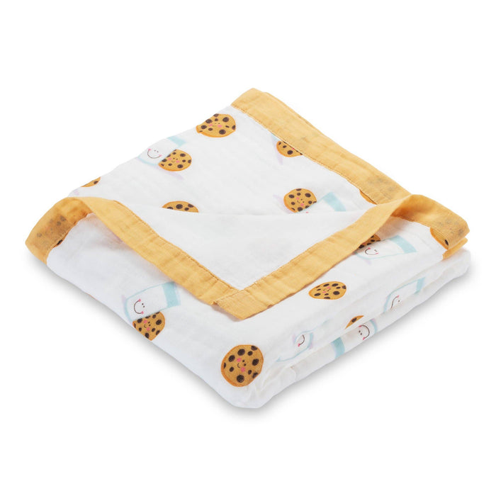 You Complete Me  - Bamboo Milk and Cookies Baby Blanket