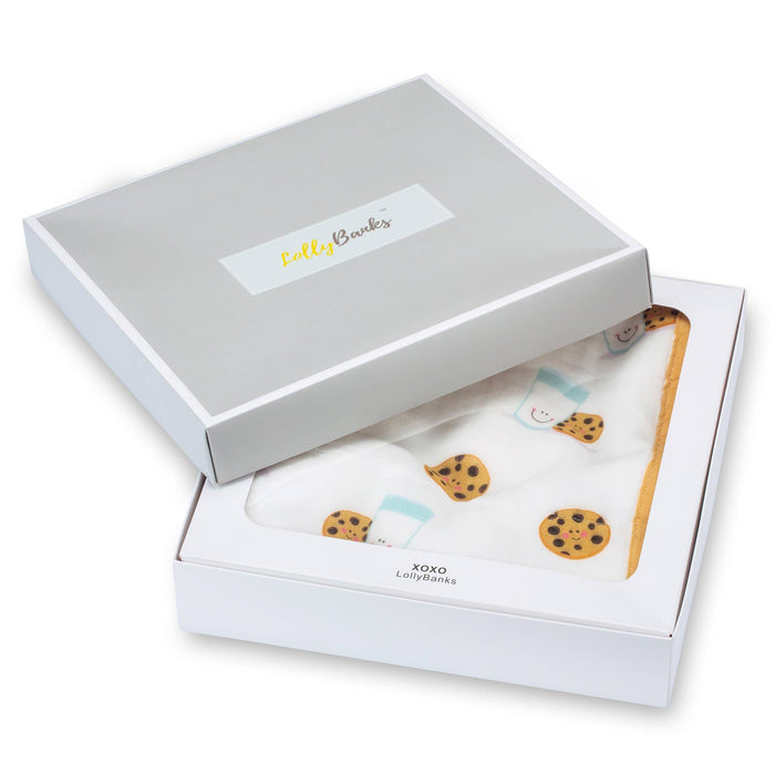 You Complete Me  - Bamboo Milk and Cookies Baby Blanket