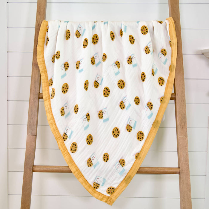 You Complete Me  - Bamboo Milk and Cookies Baby Blanket