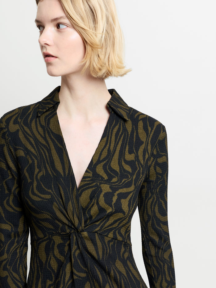 Zaria Textured Dress