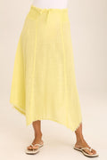 Wearables Zuri Gauze Handkerchief Casual Midi Skirt